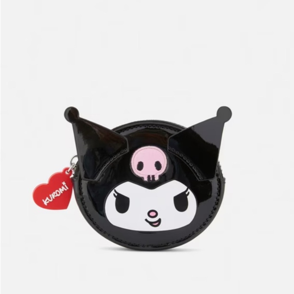 Kuromi Hello Kitty Black and White Coin Purse​